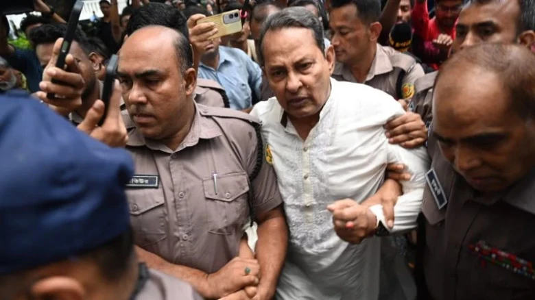 মানবতাবিরোধী অপরাধে হাসানুল হক ইনুর ১০ বছরের সশ্রম কারাদণ্ড